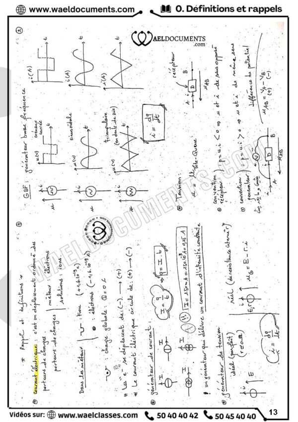 [L1] PHY- Cours pilote avec astuces - BAC SCIENCES EXP.