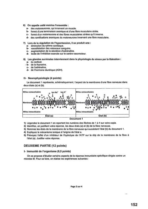 [Z1new]- Epreuves SVT Bac corrigées 2009-2024, Bac Sciences Exp.