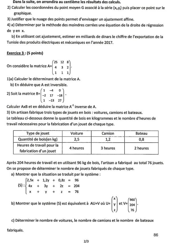 [Z5new]- Maths- Épreuves bac éco corrigées (2009-2024)