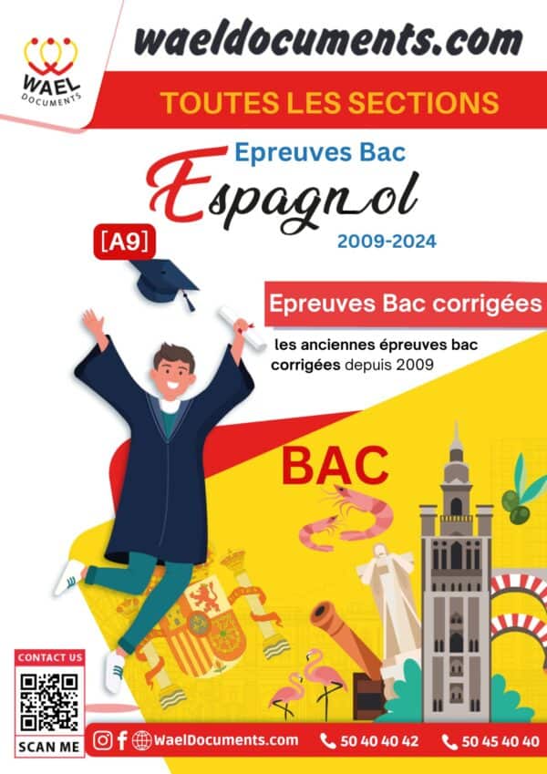 [A9new]- Espagnol- Epreuves bac corrigées (2009-2024)