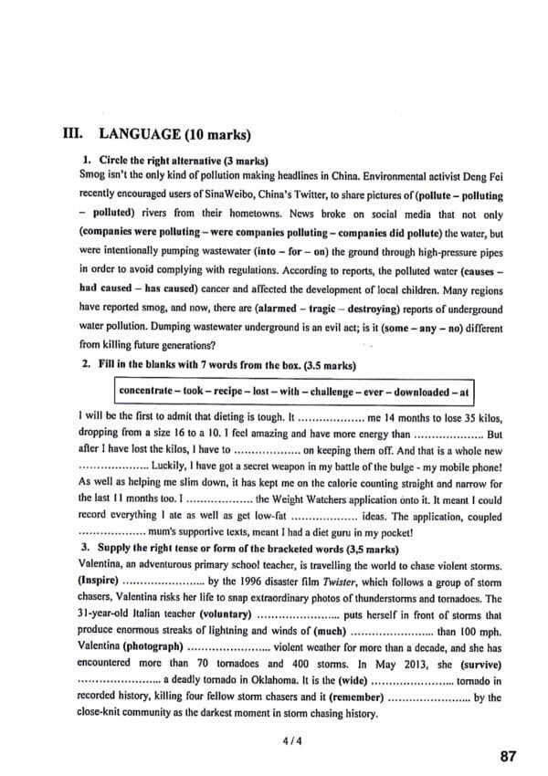 [L9new]- Anglais- Epreuves Bac Lettres corrigés (2009-2024)