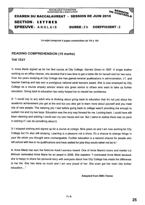 [L9new]- Anglais- Epreuves Bac Lettres corrigés (2009-2024)