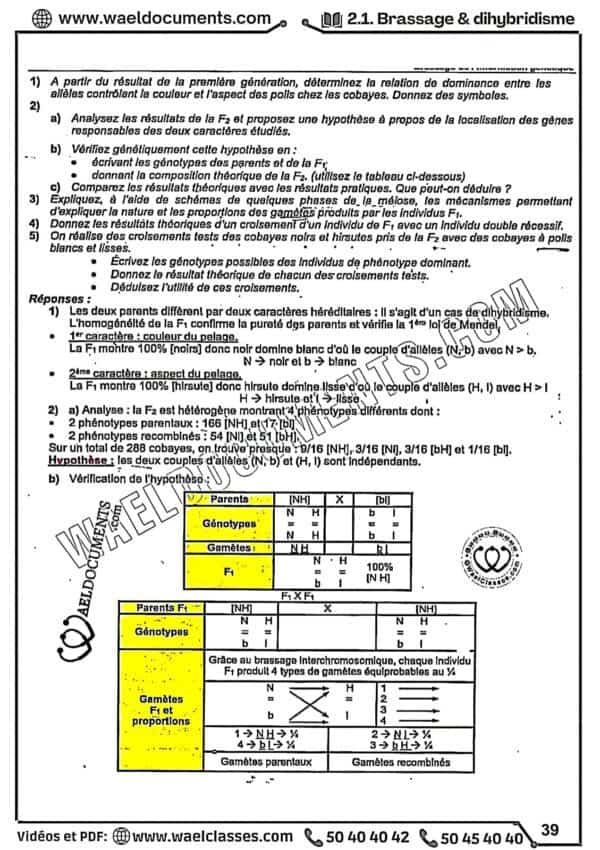[S2new] SVT- Cours détaillé en couleurs tous les chapitres- Bac sciences