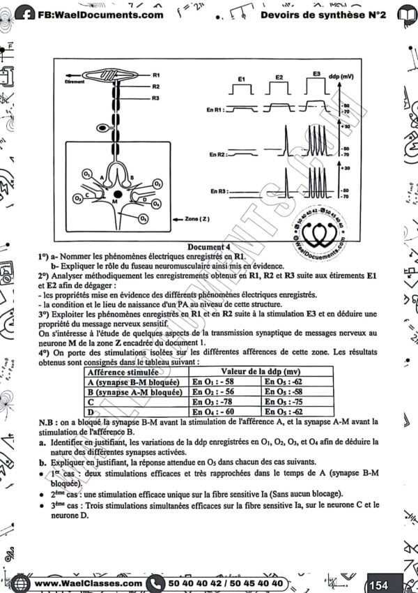 [S6new] SVT- Devoirs autres pilotes corrigés en détail- Bac sciences