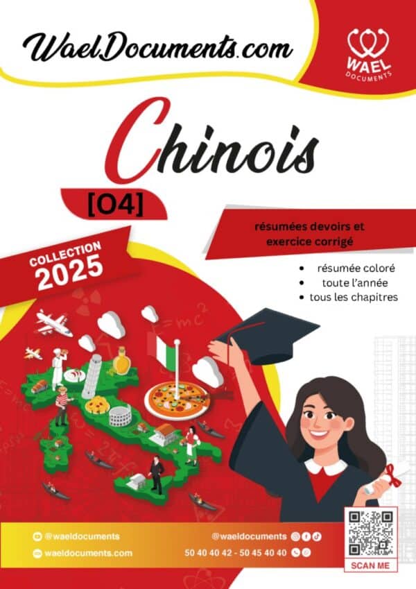 [O4new] Chinois-Résumés tous les chapitres et épreuves bac corrigés- Toutes les sections