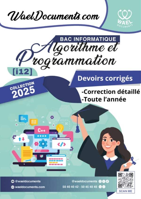 [i12new] Algo et Prog- Devoirs corrigés- Bac informatique