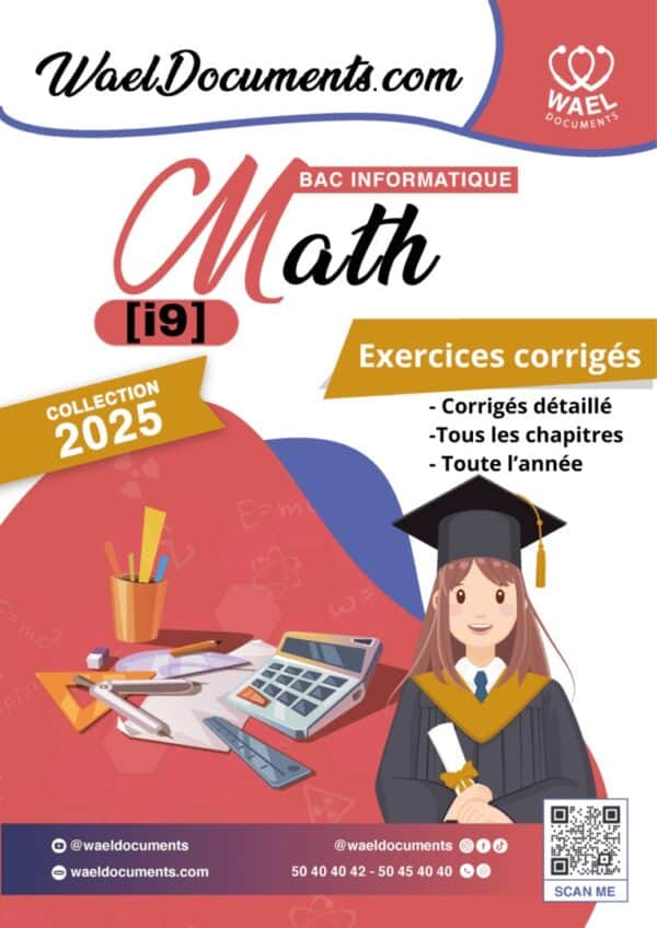 [i9new] mathématique-exercices corrigées-bac informatique