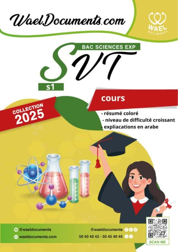 [S1new] SVT-Résumés expliqués, des questions-réponses et explications en derja en couleurs-Bac sciences