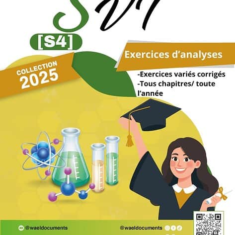 [S4new] SVT- Exercices niveau moyen et exercices d'analyse corrigés- Bac sciences