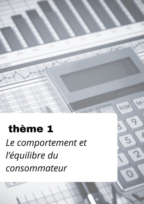 [E1new] économie-cours détaillé réaliser par Mr. Rached-Bac Economie