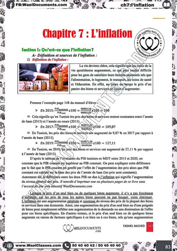 [E1new] économie-cours détaillé réaliser par Mr. Rached-Bac Economie