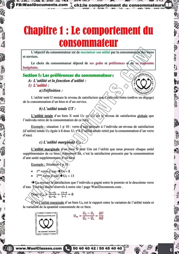 [E1new] économie-cours détaillé réaliser par Mr. Rached-Bac Economie