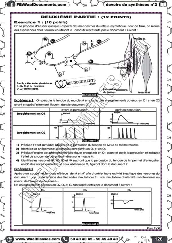 [S7new] SVT- Devoirs pilote Sfax corrigés en détail-Bac sciences