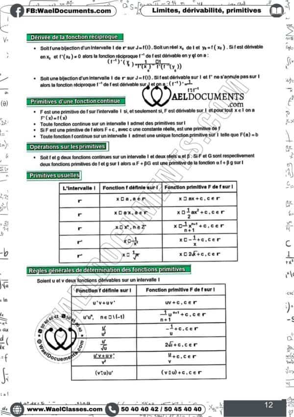 [G5new] Mathématique- Cours et résumés tous les chapitres- Bac économie