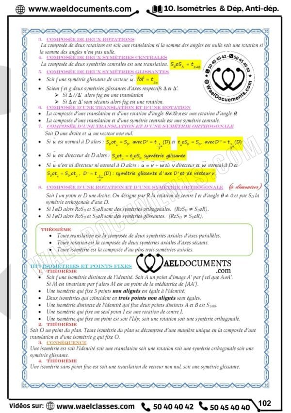 [H1new] Mathématiques- Résumés tous les chapitres- Bac math