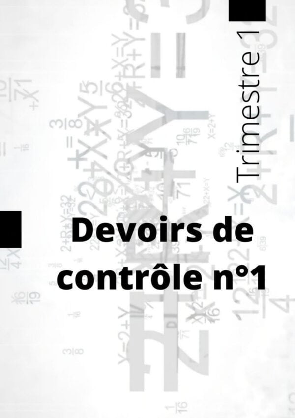 [H2new] Mathématiques- Devoirs Pilotes corrigés- Bac maths