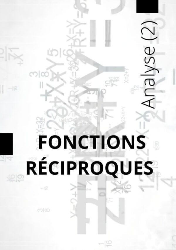 [H5new] Mathématiques-Tome1: Séries d'analyse corrigés- Bac math