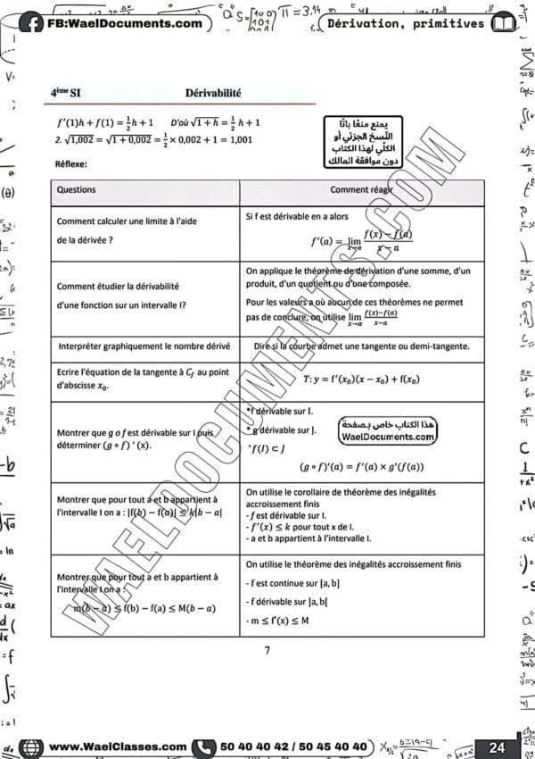 [i8new] mathématique-cours et résumés tous les chapitres-bac informatique
