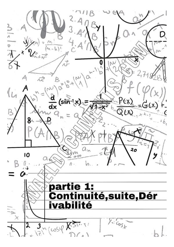 [M2new] Mathématiques- Exercices corrigés- Bac sciences