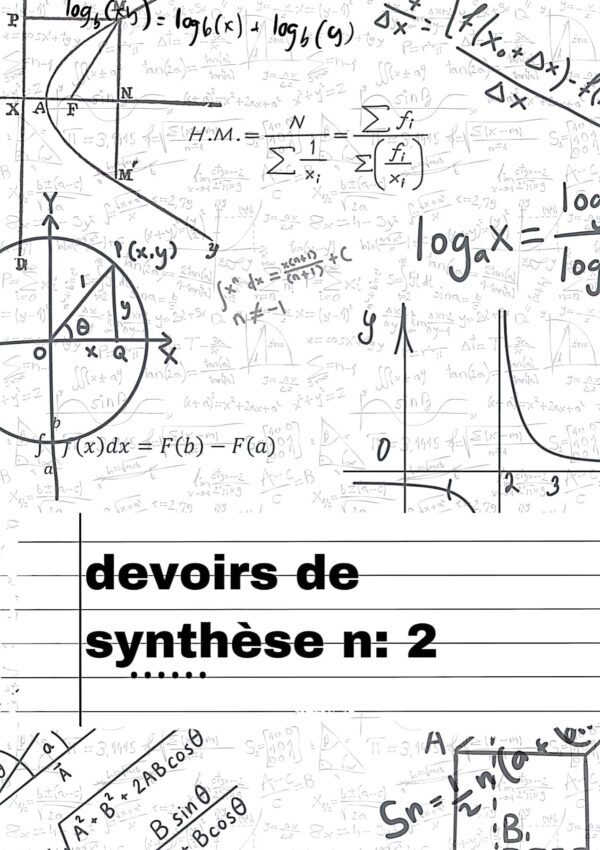 [M5new] Mathématiques- Devoirs Pilote Sfax corrigés- Bac Sciences