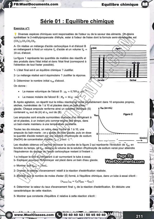[P3new] Physiques- Exercices niveau moyen corrigés- Bac sciences