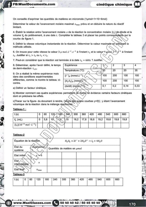[P3new] Physiques- Exercices niveau moyen corrigés- Bac sciences
