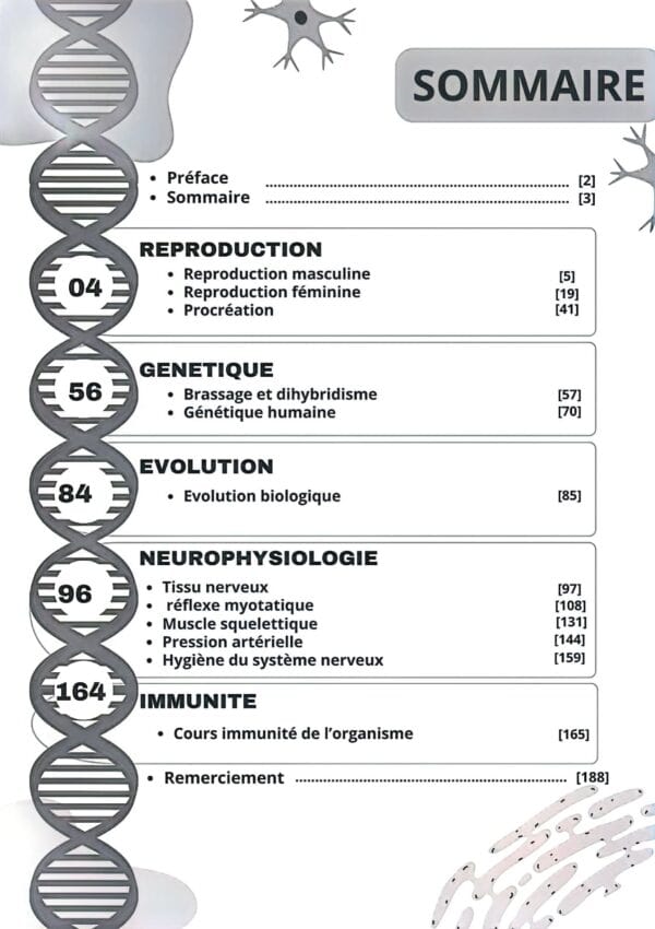 [S1new] SVT-Résumés expliqués, des questions-réponses et explications en derja en couleurs-Bac sciences